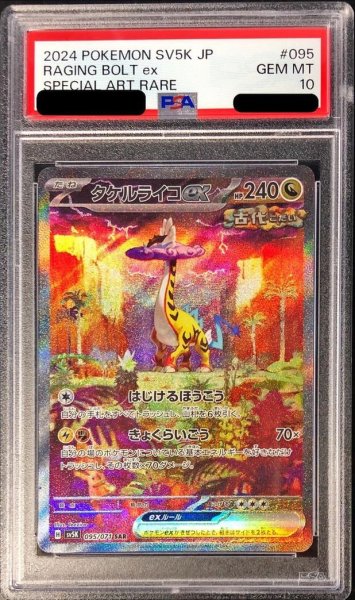 画像1: 【PSA10鑑定済】タケルライコex《SAR》{095/071}[-] (1)